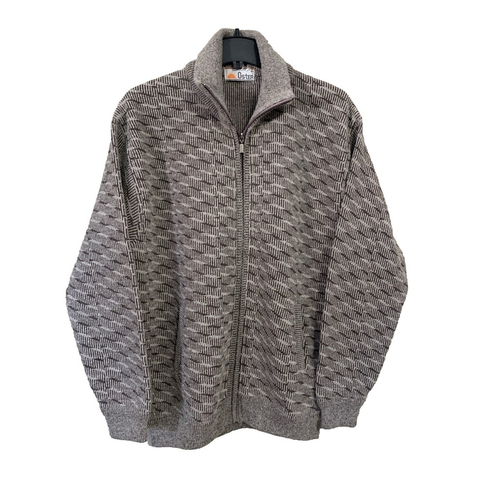Vintage OstER Full Zip Wool Sweater Men's Size 44 (L)